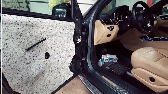Mercedes GLE Coupe полная шумоизоляция смотреть онлайн