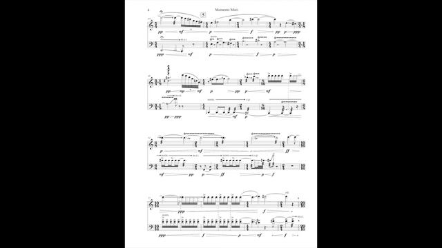 Memento Mori - for Flute and Cello (2019) смотреть онлайн