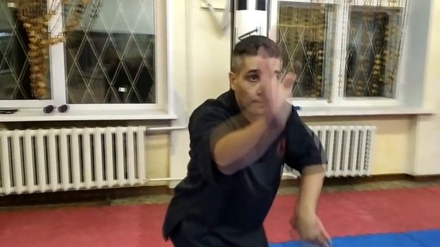 Отработка базового движения рук в технике школы Шоу Дао