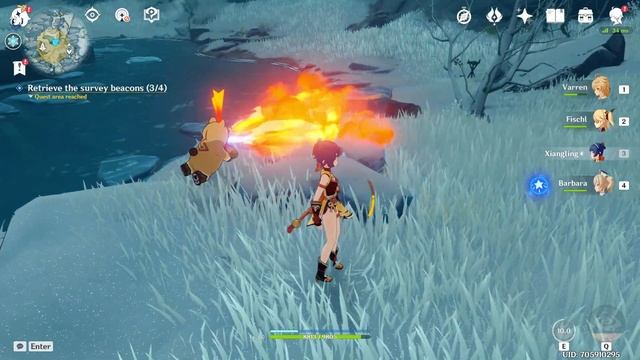 Retrieve the Survey Beacons Genshin Impact All 4/4 смотреть онлайн