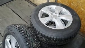 Рав4 ха30 установка зимней резины NORDMAN 7 225/65 R17