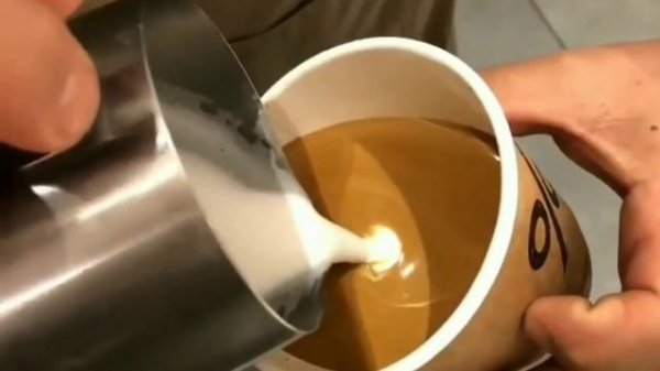 best latte art part 7 roseta , love , swan , tulip