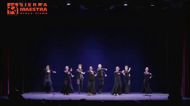 Dance studio Sierra Maestra. Фламенко. Tarantos. Студия Софьи Эфрос. смотреть онлайн
