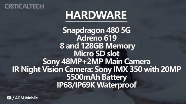 AGM Glory G1S | Phone With Thermal Imager, Do You Need It? смотреть онлайн