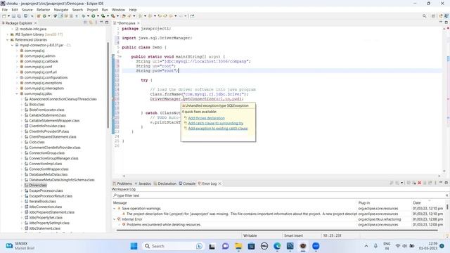 JDBC Connection in java MYSQL | JDBC Practical using MYSQL |JDBC programs with MySQL смотреть онлайн