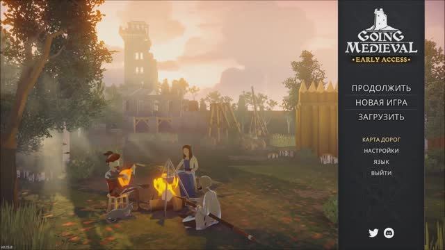 Going Medieval #2 Последствия войны, новый поселенец