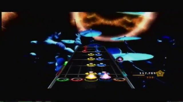Guitar Hero 5 - Hard Guitar - They Say - 100% FC! - 9 year old! смотреть онлайн