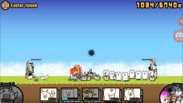 The Battle Cats - Empire of Cats Chapter 3 - Easter Island смотреть онлайн