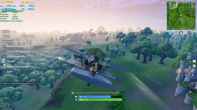 Jugando Fornite con Procesador AMD athlon II x2 245 modo OC a 3.4Ghz + Geforce GT 1030 смотреть онлайн