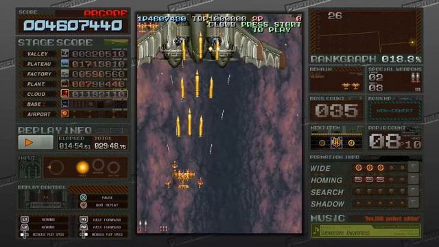 Battle Garegga Rev. 2016 (PS4) - Golden Bat, 1CC, 7.09M points смотреть онлайн