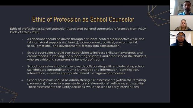 CEPD9184 - ACA Presentation - Supervision with trauma-informed focus - Erika, Lauren & Alexander смотреть онлайн