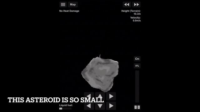 Spaceflight Simulator | Landing a starship on the captured asteroid смотреть онлайн