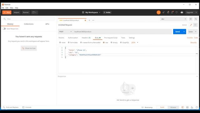 Создаем API на ExpressJS - 4. Добавляем продукты смотреть онлайн