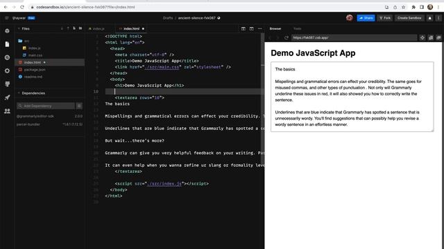 How to use the Grammarly Text Editor SDK in your JavaScript app смотреть онлайн