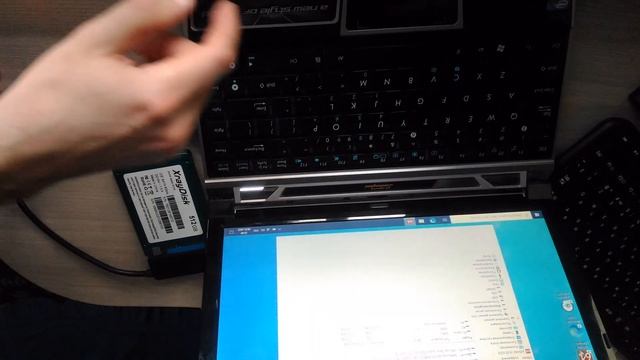 Распаковка SSD XrayDisk 512Gb