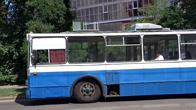 Троллейбусы в Черкассах июль 2018год -Trolleybuses in Cherkassy July 2018 смотреть онлайн