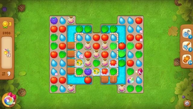 Gardenscapes Садовник #564 (уровни 5904-5913) Новый участок Сад Кальвадори и новая помощница Эльза!