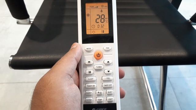 Gree Polar Series Inverter AC Remote Settings And Features