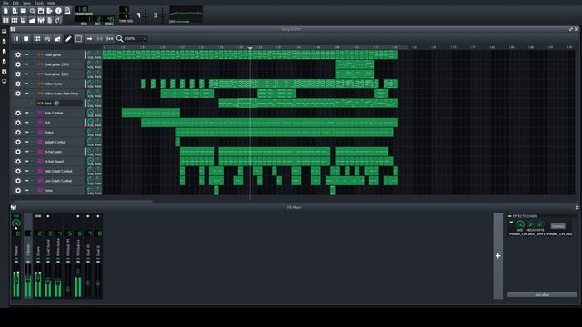 LMMS electric guitar demo смотреть онлайн