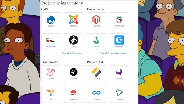 Топ фреймворков на PHP в 2020. Laravel, Symfony, Slim. Что выбрать? смотреть онлайн