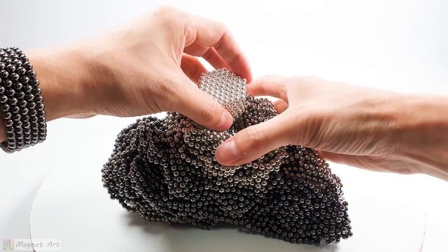 Interior lighting made of magnetic balls and wire lights (네오큐브) смотреть онлайн