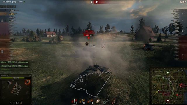 Highlight | Т-10 - Fedorrrrr_777 | World of Tanks смотреть онлайн