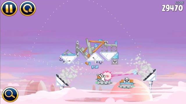 Мультик Игра для детей Энгри Бердс. Прохождение игры Angry Birds [126] серия смотреть онлайн