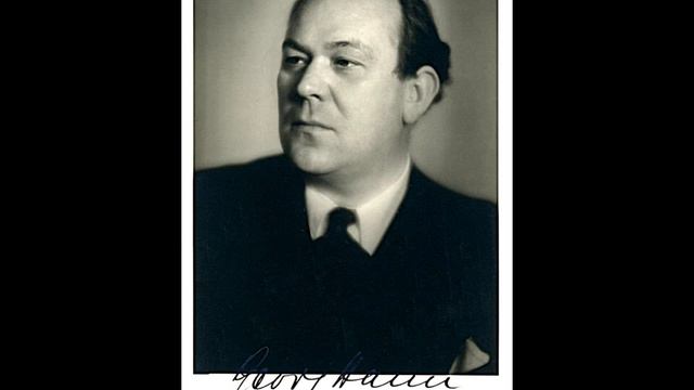 Georg Hann - Hubert Giesen: Abschied (Hugo Wolf) 1950 смотреть онлайн