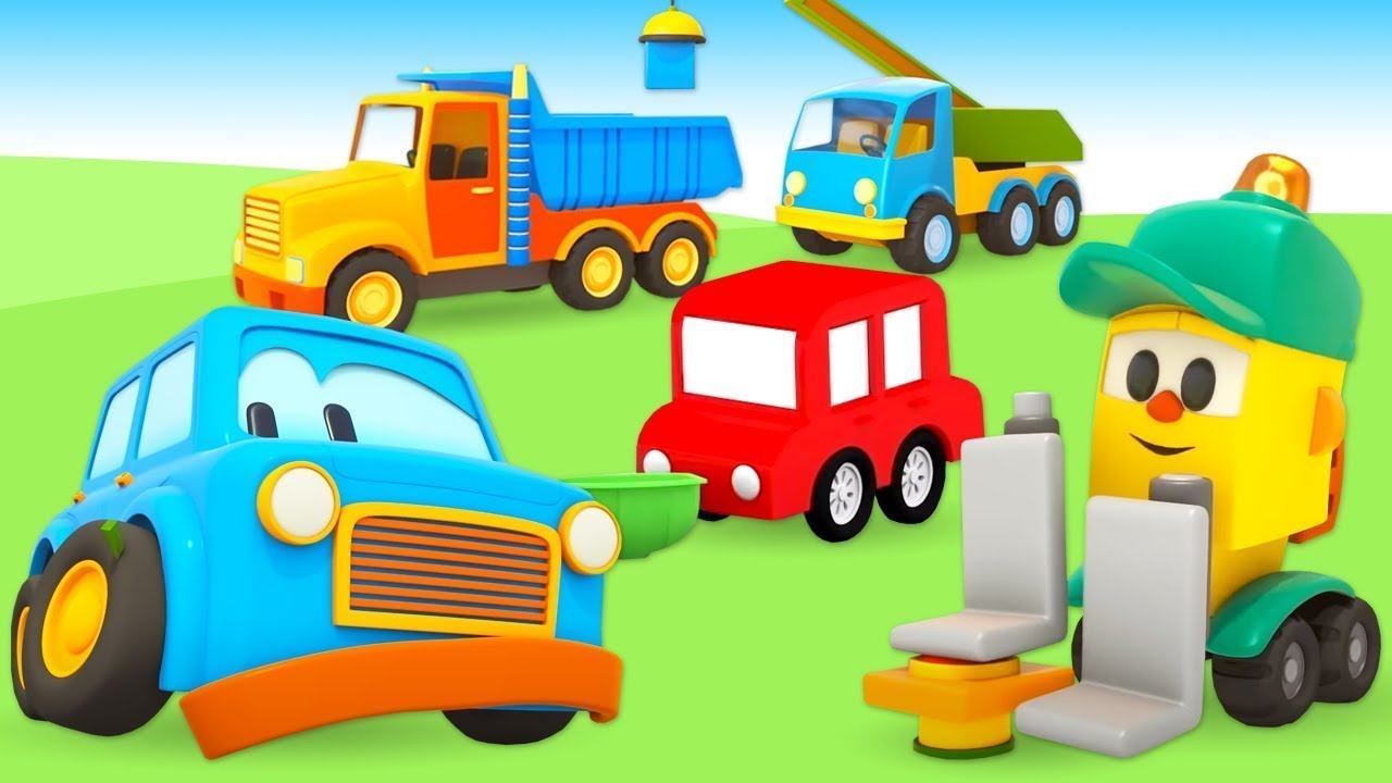 Сборник для малышей. Развивающие МУЛЬТИКИ про МАШИНКИ смотреть онлайн