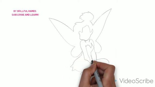 How to Draw a Tinker Bell / Как нарисовать фею Тинкер Белл смотреть онлайн