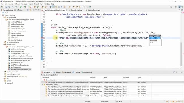 14. Mocking Void Methods смотреть онлайн