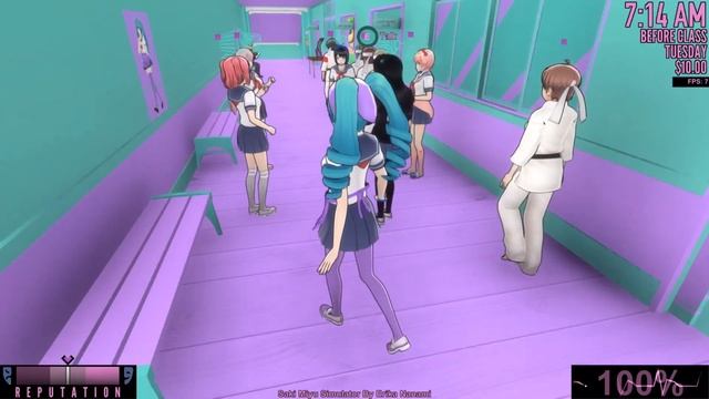 Saki Miyu Simulator! Yandere Simulator смотреть онлайн