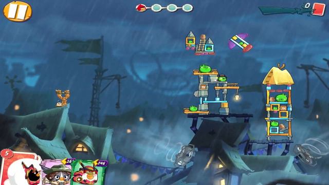 AB2 Daily Challenge King Pig Panic Today - Angry Birds 2 303 смотреть онлайн