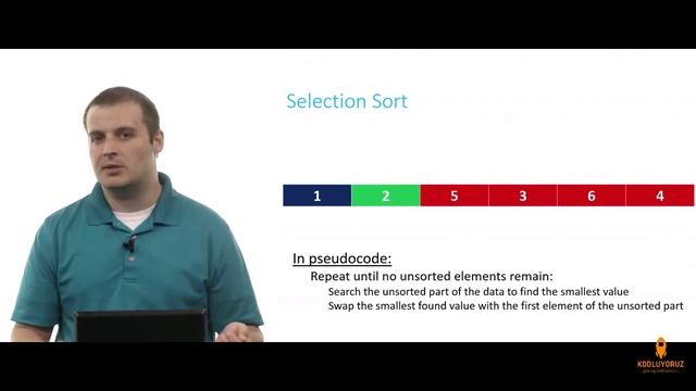 09 Seçmeli Sıralama Selection Sort смотреть онлайн