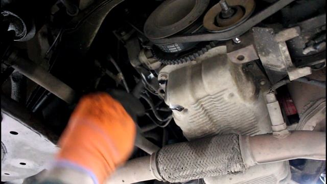 Замерцала лампа замена датчика давления масла на Chevrolet Lanos Шевроле Ланос 2006 года смотреть онлайн