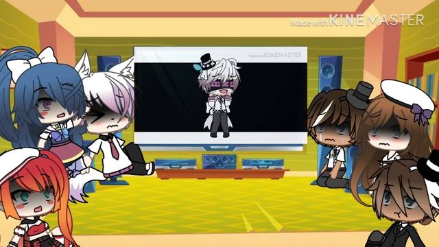 Sister Location and ??? React to Funtime Freddys Past// gacha life Fnaf// fnaf смотреть онлайн