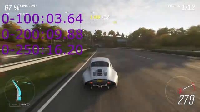 FH4 Top Speed Run + Accel times - 1960 Porsche 356 RSR - Emory's outlaw смотреть онлайн