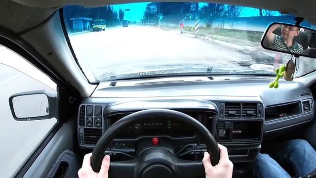 GoPro POV driving Ford Sierra 91 смотреть онлайн