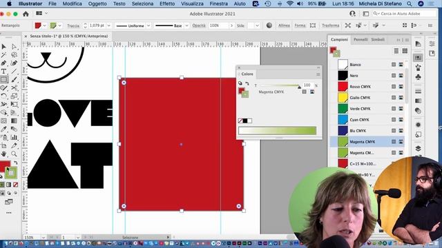 Creare un LOGO con Adobe ILLUSTRATOR смотреть онлайн