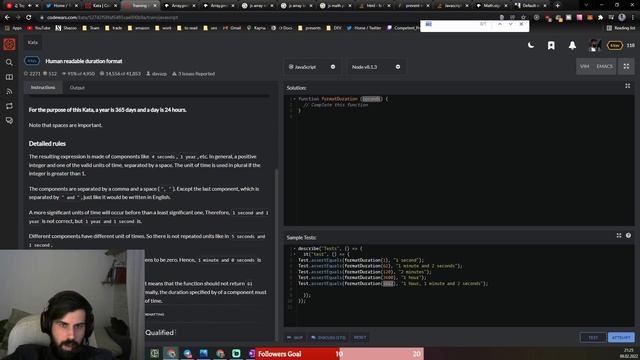 Live session Codewars awesome and easy code practice on live stream смотреть онлайн