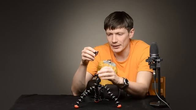 Штатив для экшнкамеры Joby. Обзор видеопринадлежностей туриста. смотреть онлайн