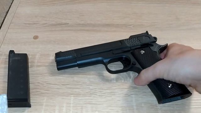 Страйкбол и Страйкбольный пистолет Airsoft full metal Galaxy CYMA ZM Browning 6mm обзор с замером смотреть онлайн