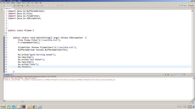 JAVA | FILE SYSTEM OPERATIONS смотреть онлайн
