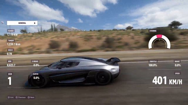 FH5 Top Fastest Hypercar - All HyperCars Top Speed Challenge | Forza Horizon 5 All Stock