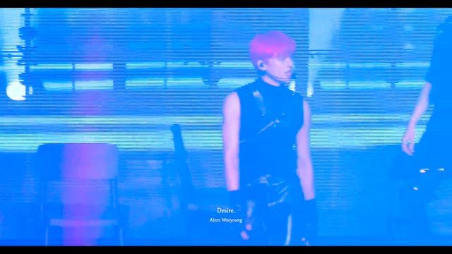 221029 ATEEZ 에이티즈 - 'CYBERPUNK' 우영 WOOYOUNG FOCUS 4K FANCAM