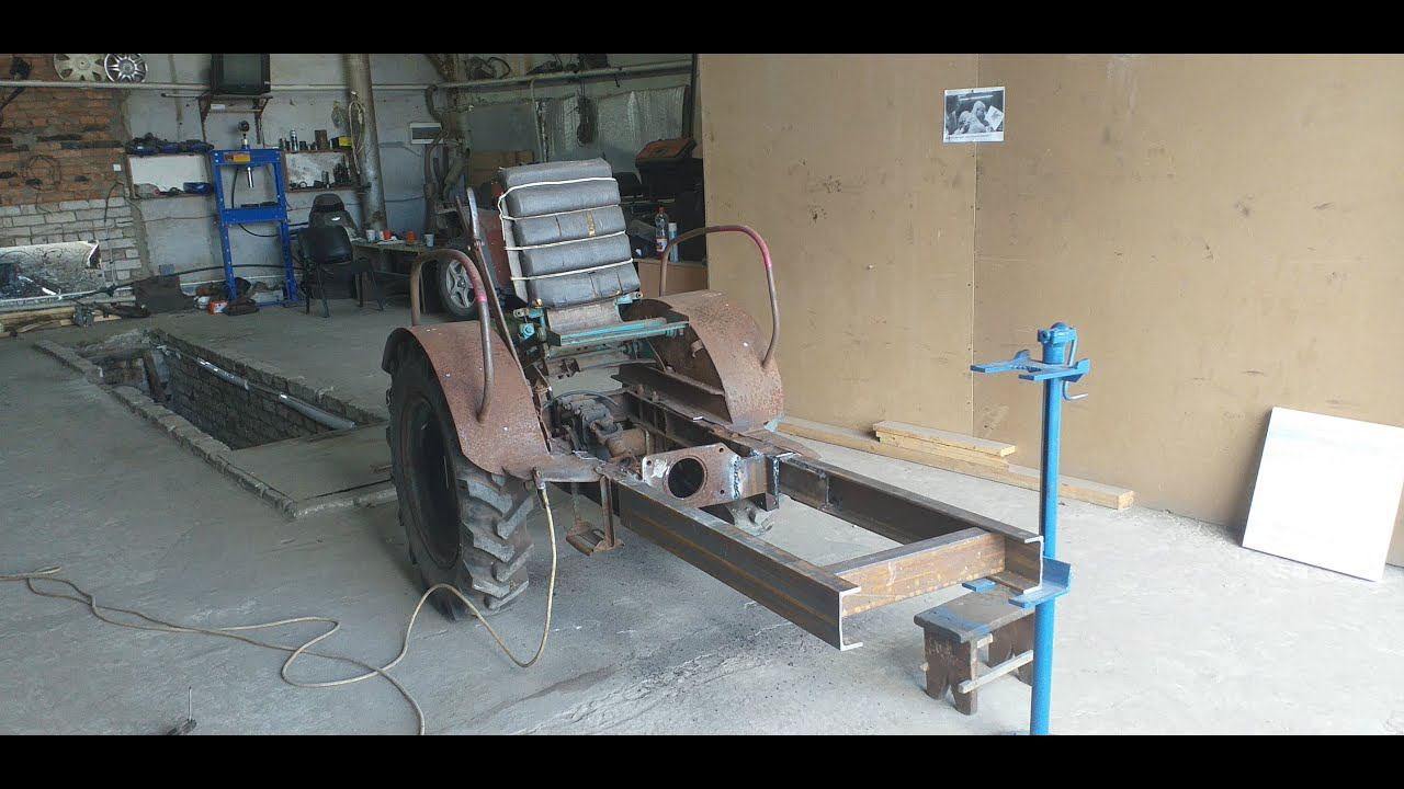 Минитракто. Своими руками. смотреть онлайн