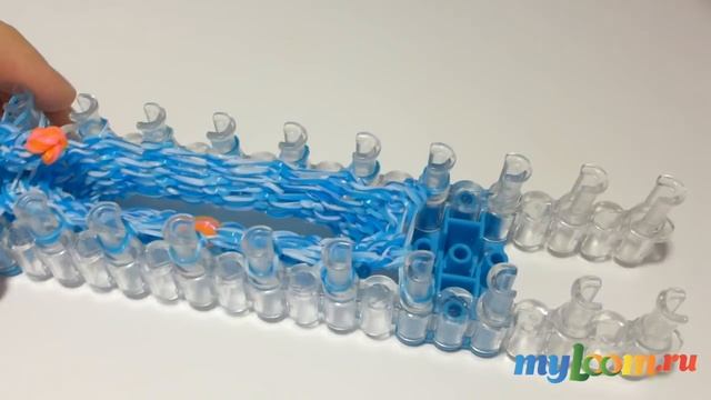 СНЕГОВИК из Rainbow Loom Bands | snowman rainbow loom. Урок 125 смотреть онлайн