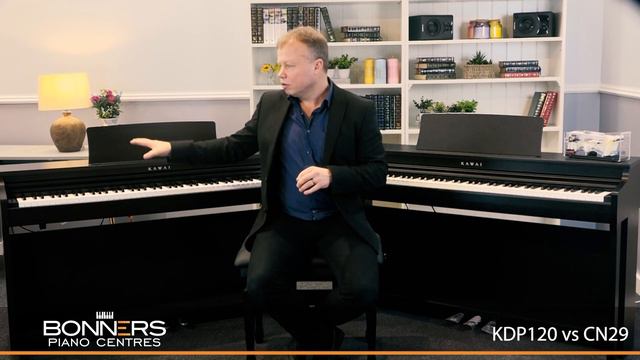 Kawai KDP120 Vs CN29 Digital Piano Comparison