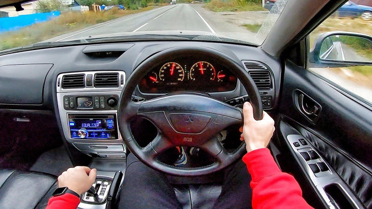 2002 Mitsubishi Galant 2.0 VR-G - POV TEST DRIVE смотреть онлайн