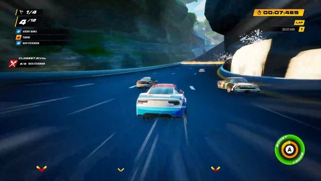 Nascar Arcade Rush ( PC ) смотреть онлайн